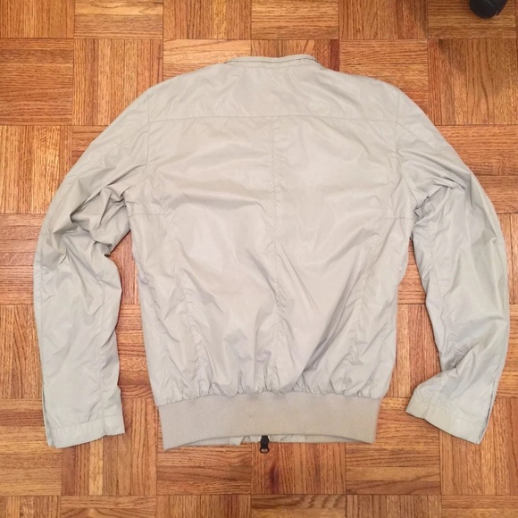 DIESEL BLACK GOLD MENS NYLON GRAY JACKET SZ S - Picture 2 of 8